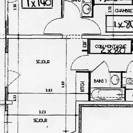 Apartment 3 Pieces Avec Parking, Au Pied Des Pistes A - Fr-1-573-105 Saint-Jean-d'Aulps